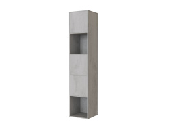 SMARTBett Regal + 3 Türen in verschiedenen Farben Regal Beton + 3 Türen Beton
