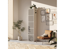 SMARTBett Shelf + 5 doors in different colors - Shelf Concrete + 5 Doors Anthracite