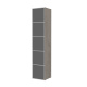 SMARTBett Shelf + 5 doors in different colors - Shelf Concrete + 5 Doors Anthracite