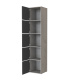 SMARTBett Shelf + 5 doors in different colors - Shelf Concrete + 5 Doors Anthracite