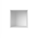 SMARTBett Shelf + 3 doors and 2 cubes in different colors - Shelf Concrete + 3 Doors and 2 Cubes White