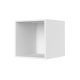SMARTBett Shelf + 3 doors and 2 cubes in different colors - Shelf Concrete + 3 Doors and 2 Cubes White