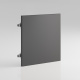 SMARTBett Shelf + 3 doors and 2 cubes in different colors - Shelf Concrete + 3 Doors and 2 Cubes Anthracite