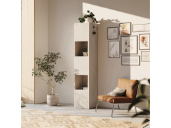 SMARTBett Regal + 3 Türen und 2 Würfel in verschiedenen Farben Regal Beton + 3 Türen und 2 Würfel Beton