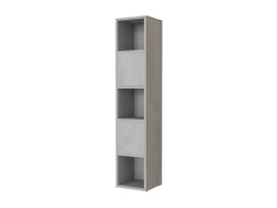 SMARTBett Regal + 2 Türen und 3 Würfel in verschiedenen Farben Regal Beton + 2 Türen und 3 Würfel Beton