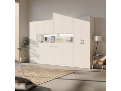 SMARTBett Hängeschrank zu 90 & 120 Schrankbetten Horizontal Standard Weiss Weiss