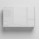 Smart bed wall cabinet for 90-, 120-, 140 wall beds horizontally standard
