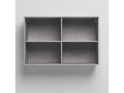SMARTBett Wall Cupboard for 90 & 120 Wall Bed Horizontal Standard White Anthracite