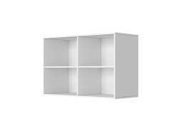 SMARTBett Wall Cupboard for 90 & 120 Wall Bed Horizontal Standard White Anthracite
