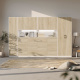 SMARTBett Wall Cupboard for 90 & 120 Wall Bed Horizontal Standard White Oak Sonoma
