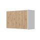 SMARTBett Wall Cupboard for 90 & 120 Wall Bed Horizontal Standard White Wild Oak