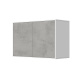 SMARTBett Wall Cupboard for 90 & 120 Wall Bed Horizontal Standard White Concrete