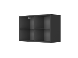 SMARTBett Wall Cupboard for 90 & 120 Wall Bed Horizontal Standard Anthracite White