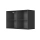 SMARTBett Hängeschrank zu 90 & 120 Schrankbetten Horizontal Standard Anthrazit Weiss Hochglanz