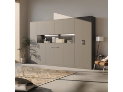 SMARTBett Hängeschrank zu 90 & 120 Schrankbetten Horizontal Standard Anthrazit Anthrazit
