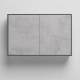 Smart bed wall cabinet for 90-, 120-, 140 wall beds horizontally standard