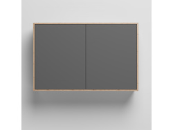 SMARTBett Hängeschrank zu 90 & 120 Schrankbetten Horizontal Standard Wildeiche Anthrazit