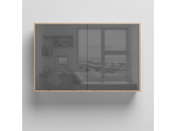 Smart bed wall cabinet for 90-, 120-, 140 wall beds horizontally standard