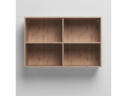 SMARTBett Hängeschrank zu 90 & 120 Schrankbetten Horizontal Standard Wildeiche Wildeiche