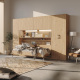 SMARTBett Hängeschrank zu 90 & 120 Schrankbetten Horizontal Standard Wildeiche Wildeiche