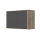 SMARTBett Hängeschrank zu 90 & 120 Schrankbetten Horizontal Standard Eiche Sonoma Anthrazit