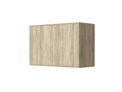 SMARTBett Wall Cupboard for 90 & 120 Wall Bed Horizontal Standard Oak Sonoma Oak Sonoma