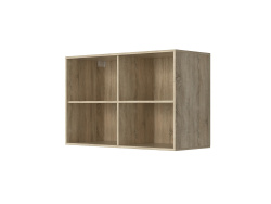 SMARTBett Wall Cupboard for 90 & 120 Wall Bed Horizontal Standard Oak Sonoma Oak Sonoma