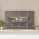 SMARTBett Hängeschrank zu 90 & 120 Schrankbetten Horizontal Standard Eiche Sonoma Anthrazit Hochglanz