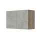 SMARTBett Wall Cupboard for 90 & 120 Wall Bed Horizontal Standard Oak Sonoma Concrete