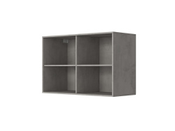SMARTBett Hängeschrank zu 90 & 120 Schrankbetten Horizontal Standard Beton Wildeiche