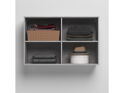SMARTBett Hängeschrank zu 90 & 120 Schrankbetten Horizontal Standard Beton Beton