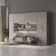 SMARTBett Hängeschrank zu 90 & 120 Schrankbetten Horizontal Standard Beton Beton