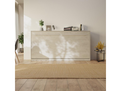 SMARTBett wall unit set with 90 cm wall bed horizontal...