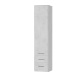 SMARTBett wall unit set with 90 cm wall bed horizontal Youth room Guest room Study concrete/ concrete/ oak Sonoma Classic