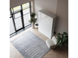 SMARTBett Schrankbett Classic 140x200 Vertikal Weiss /Weiss Hochglanz
