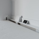 SMARTBett Schrankbett Classic 140x200 Vertikal Weiss /Weiss Hochglanz