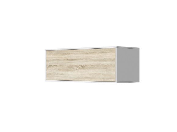 SMARTBett Hängeschrank mit 1 Klapptür zu 120 & 140 Schrankbetten Horizontal Standard