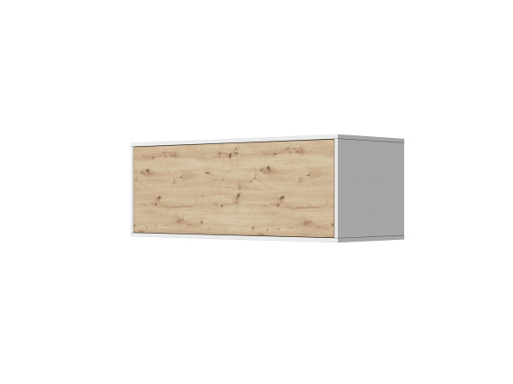 SMARTBett Hängeschrank mit 1 Klapptür zu 120 & 140 Schrankbetten Horizontal Standard