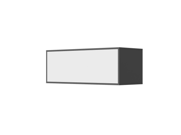 SMARTBett Hängeschrank mit 1 Klapptür zu 120 & 140 Schrankbetten Horizontal Standard
