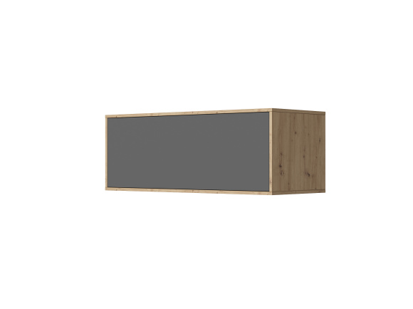 SMARTBett Hängeschrank mit 1 Klapptür zu 120 & 140 Schrankbetten Horizontal Standard