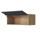 SMARTBett Hängeschrank mit 1 Klapptür zu 120 & 140 Schrankbetten Horizontal Standard Wildeiche/ Anthrazit