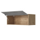SMARTBett wall cabinet with 1 folding door for 120 & 140 wall beds Horizontal Standard Wild Oak/ Concrete