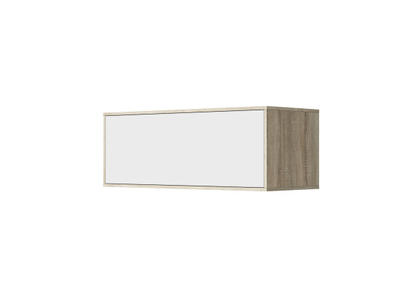 SMARTBett Hängeschrank mit 1 Klapptür zu 120 & 140 Schrankbetten Horizontal Standard