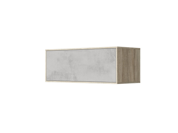 SMARTBett Hängeschrank mit 1 Klapptür zu 120 & 140 Schrankbetten Horizontal Standard