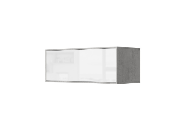 SMARTBett Hängeschrank mit 1 Klapptür zu 120 & 140 Schrankbetten Horizontal Standard