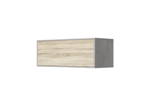 SMARTBett Hängeschrank mit 1 Klapptür zu 120 & 140 Schrankbetten Horizontal Standard