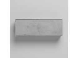 SMARTBett Hängeschrank mit 1 Klapptür zu 120 & 140 Schrankbetten Horizontal Standard Beton/ Beton