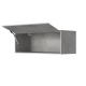 SMARTBett Hängeschrank mit 1 Klapptür zu 120 & 140 Schrankbetten Horizontal Standard Beton/ Beton