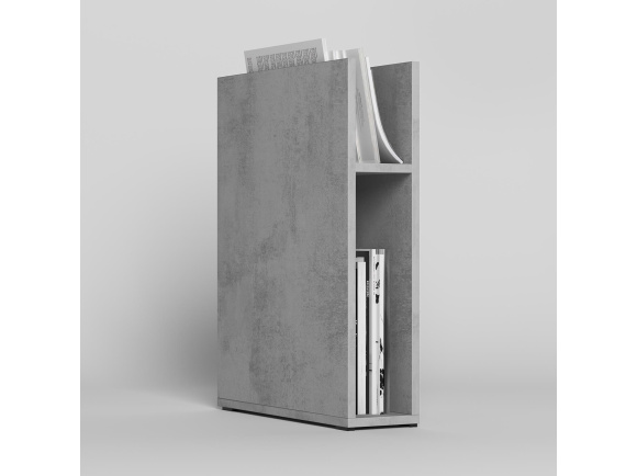 Magazin-Regal SMARTBett Beton Bücherablage