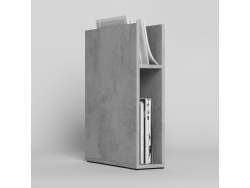 Magazine shelf Concrete Smartbett books tray